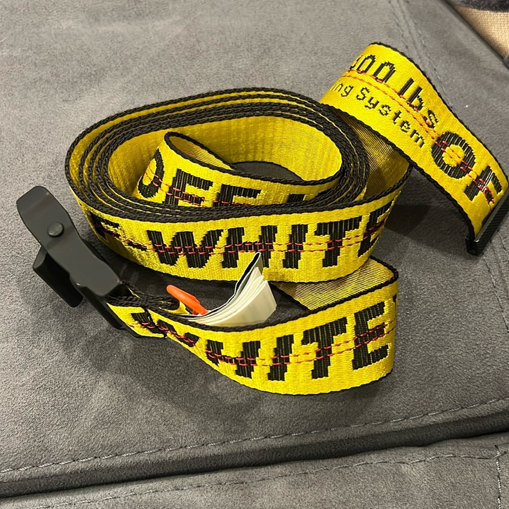Off-Whie Belt